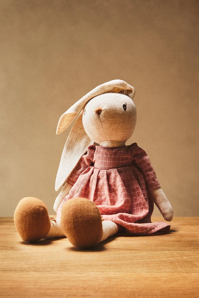 CHILDREN'S BUNNY PLUSH TOY