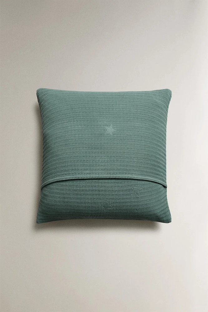 CHILDREN’S STAR BEDSPREAD THROW PILLOW COVER