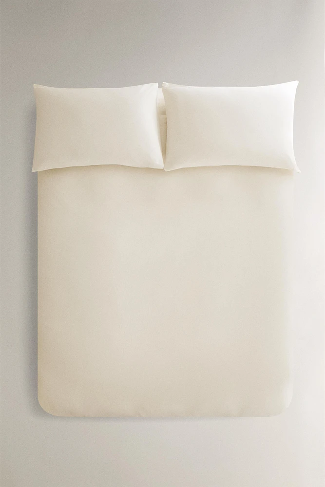 COTTON JERSEY DUVET COVER