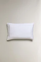 SATEEN PILLOWCASE WITH TRIM