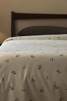 LEAF PRINT DUVET COVER