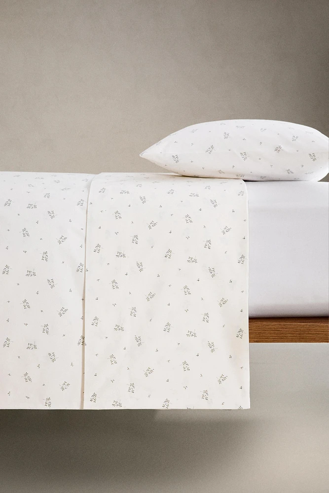 LEAF PRINT DUVET COVER