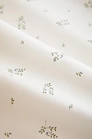 LEAF PRINT DUVET COVER