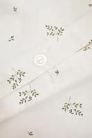 LEAF PRINT DUVET COVER