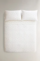 LEAF PRINT DUVET COVER
