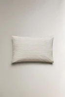 REVERSIBLE STRIPED PILLOWCASE