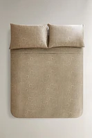 HOUSSE DE COUETTE SATIN JACQUARD