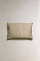 SATEEN JACQUARD PILLOWCASE