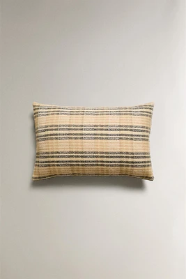 CHECK THROW PILLOW COVER