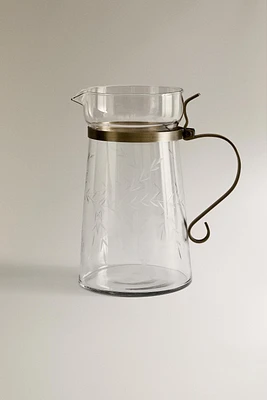 GLASS PITCHER