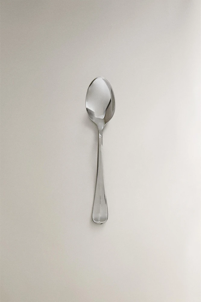 SILVER STEEL DESSERT SPOON