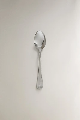 SILVER STEEL DESSERT SPOON