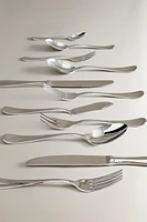 SILVER STEEL DESSERT SPOON