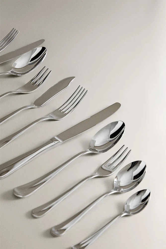 SILVER STEEL DESSERT FORK