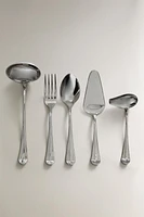 SILVER STEEL SERVING SPOON