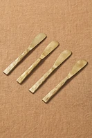 SET OF HAMMERED BUTTER KNIVES (SET OF 4)