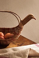 RATTAN BASKET WITH HANDLE