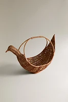 RATTAN BASKET WITH HANDLE