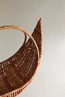 RATTAN BASKET WITH HANDLE