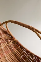 RATTAN BASKET WITH HANDLE