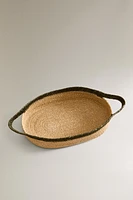 BASKET WITH HANDLES