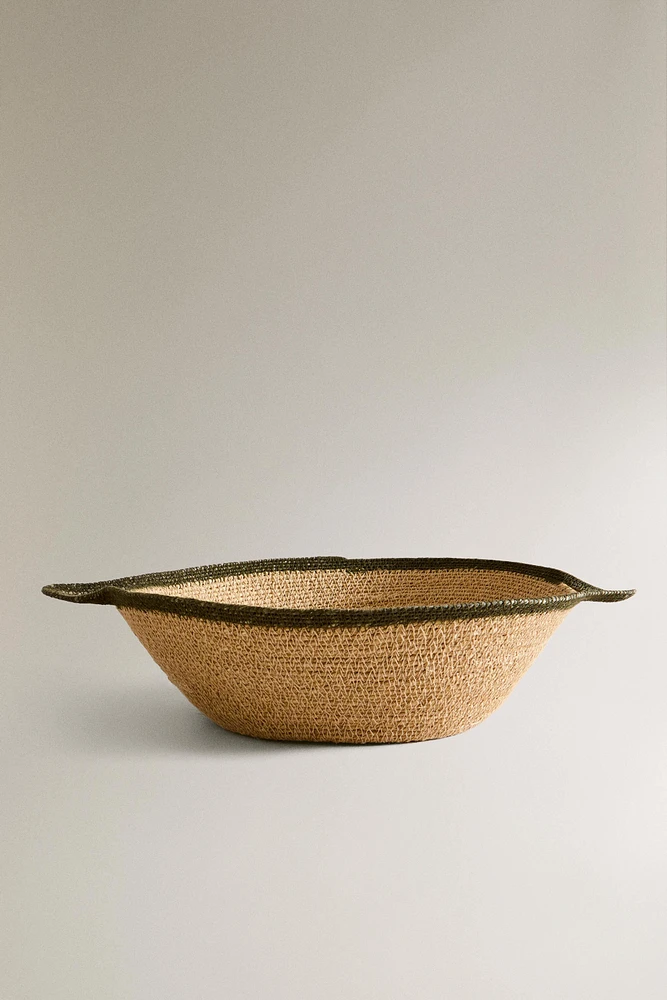 LARGE BASKET WITH HANDLES