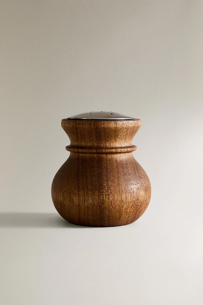 WOODEN SALT SHAKER