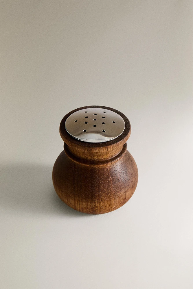 WOODEN SALT SHAKER