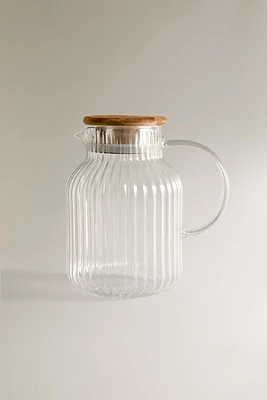 BOROSILICATE GLASS PITCHER WITH FILTER