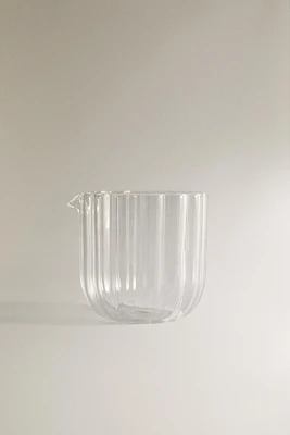 BOROSILICATE GLASS CREAM PITCHER