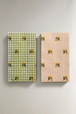 FLORAL PAPER NAPKINS (PACK OF 30)