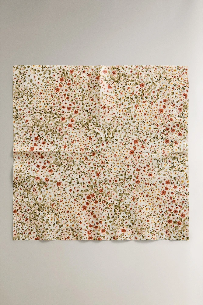 SET OF FLORAL PAPER NAPKINS (SET OF 20)