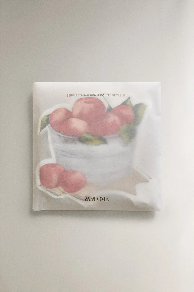 APPLE PAPER NAPKINS (SET OF 20)