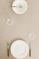 RUSTIC LINEN TABLECLOTH