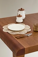 SET DE TABLE FLEUR RAMIE