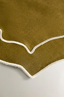 SCALLOPED PLACEMAT