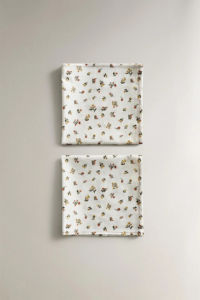 WILD FLOWER NAPKIN (SET OF 2)