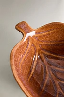 LEAF MINI STONEWARE BOWL