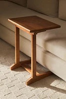 ASH WOOD FOLDING SIDE TABLE