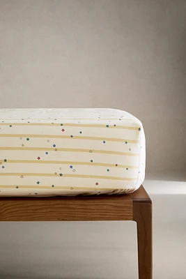 CHILDREN'S STAR FITTED SHEET