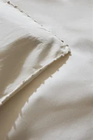 DUVET COVER WITH EMBROIDERED TRIM