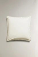 PILLOWCASE WITH EMBROIDERED TRIM