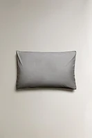 PILLOWCASE WITH EMBROIDERED TRIM