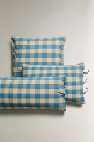 CHILDREN’S REVERSIBLE CHECK PILLOWCASE