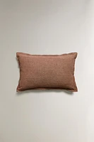 PLAIN COTTON THROW PILLOW COVER