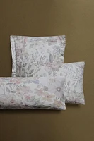 FLORAL PRINT SATEEN PILLOWCASE