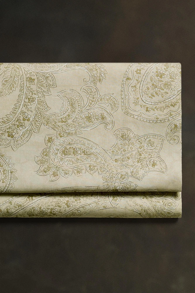 DRAP DE DESSUS IMPRIMÉ PAISLEY