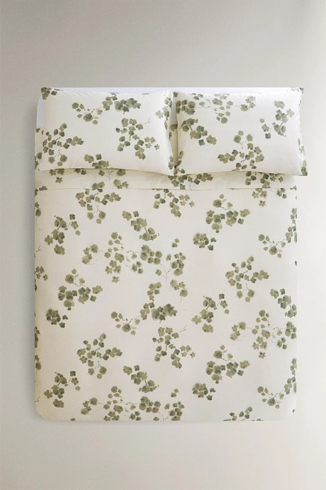 BLENDED PRINT DUVET COVER