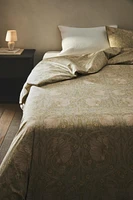 MORRIS & CO. PERCALE COTTON DUVET COVER