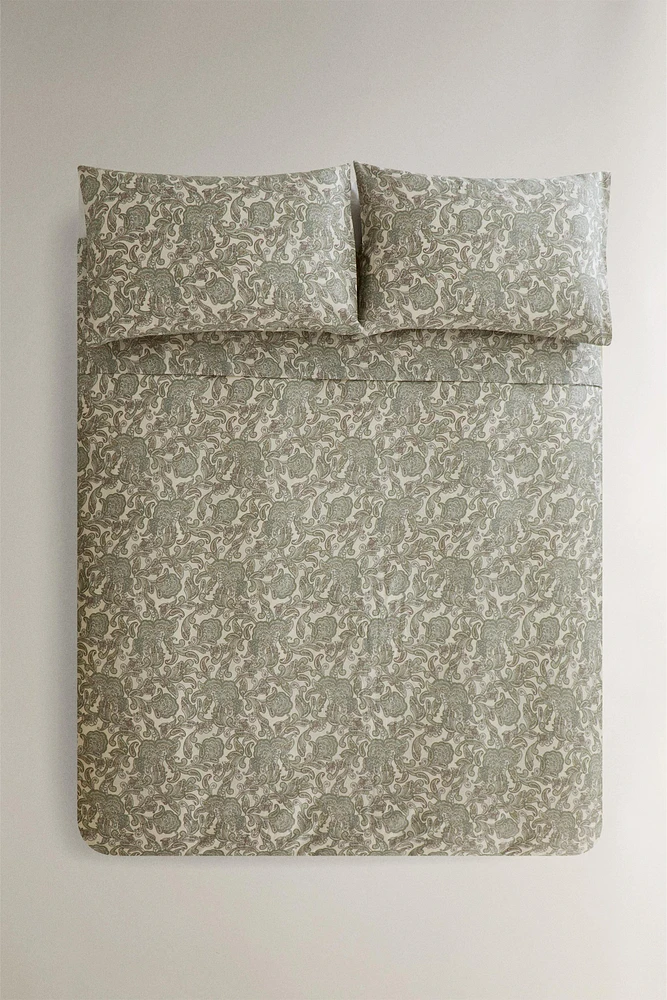 HOUSSE DE COUETTE SATIN PAISLEY